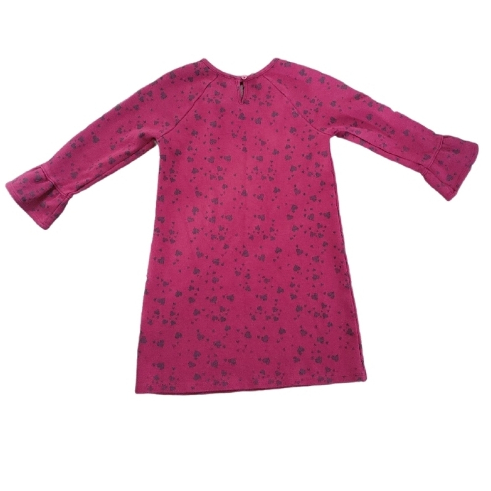 MEXX Kids Pink Floral Dress Bell Sleeve Size 10 - Picture 2 of 7